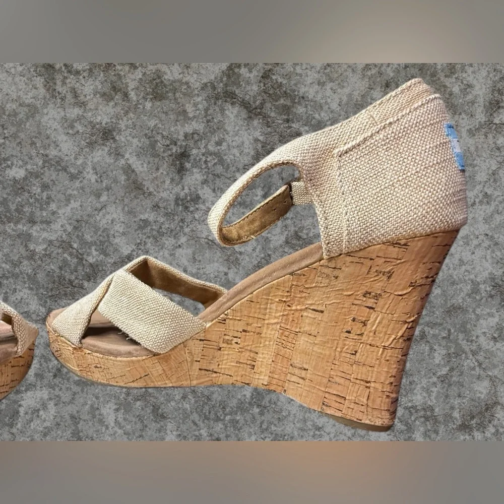 TOMS Sienna wedge sandals